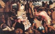 BASSANO, Jacopo Adoration of the Shepherds ss France oil painting reproduction